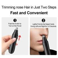 Nueva Trimmer De Nariz 2025 Para Hombres Y Mujeres Afeitadora De Cuello Cejas Y Orejas Kit De Cuidado Personal Regalo Ideal - details 1