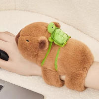 Nuevo Pulsera De Capybara De Peluche Kawaii Accesorio Infantil Juguete De Algodón Ecológico Regalo Divertido Para Niños - details 5