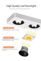 Nueva Lámpara De Techo LED Ultradelgada Cuadrada Para Sala De Estar Dormitorio Cocina Iluminación De Habitación Decoración De Hogar Fuente De Luz LED Aplicación Doméstica - details 5