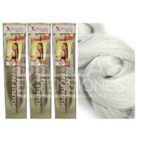 Bellas Extensiones - X-pression Ultra Braid Pre-Peigne / - 100% Kanekalon - (3 paquetes) - DISPONIBLE EN 38 COLORES - Extensión de pelo para hacer trenzas 116,84 cm, 160 g por paquete - Cabello sintetico 100% fibra sintética - Fibra trenzada - details 2