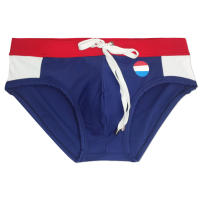 Bragas De Natación Para Hombre Briefs De Playa Deporte Acuático Estilo Sexy Con Palabras De La Bandera Y Copa Word Cup Material Poliéster Y Spandex - details 46