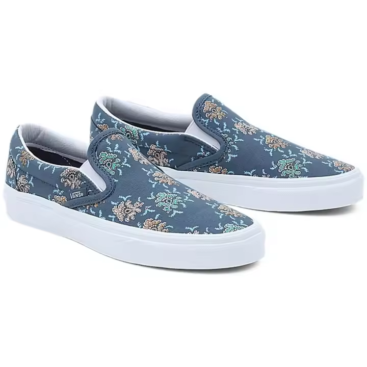 Mocasines Vans Old Skool para hombre en color azul - 1