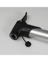 ELTIN - Hinchador Mini Aluminio Válvula Automática Plata - Presión Hasta 80 PSI - Himchador para Bicicletas - Bomba para Ruedas de Válvula Schrader y Presta - Eltin Ciclismo - details 0