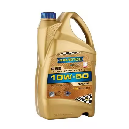 RAVENOL RSE SAE 10W-50 - 5 L | Aceite de Motor Sintético - 1