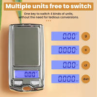 Báscula Digital Portátil Mini Para Joyería De Plata Y Oro 200g 0.01g Equilibrio De Gramos Electrónico Portátil 1PC - details 4