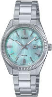 ​reloj mujer analógico clásico Casio LTP-1302DS-2AV Madreperla 34,5 × 30,2 × 8,8  mm correa de acero - details 1