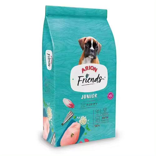 ARION FRIENDS JUNIOR Pienso para Perros Cachorros, 14 kg - 1