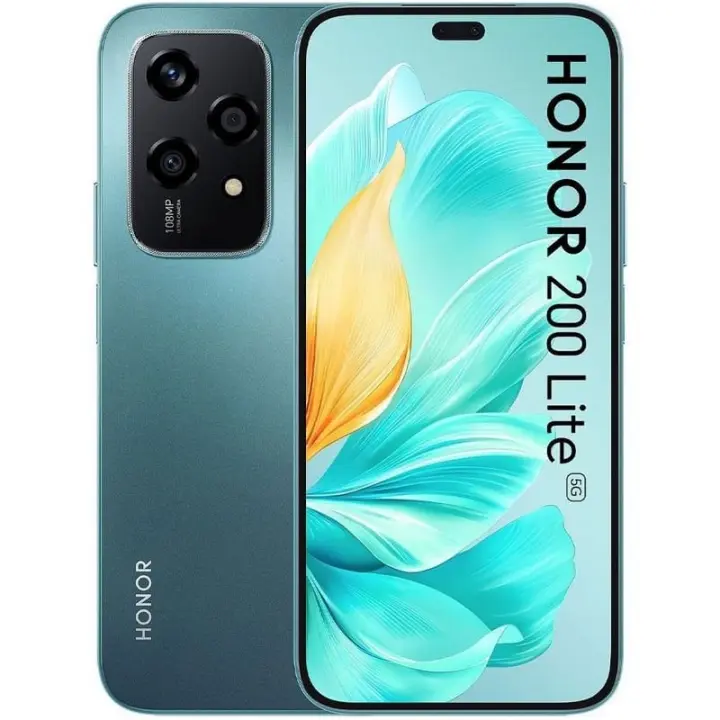 Huawei Honor 200 Lite 5G 8/256GB Cyan Lake azul smartphone movil Libre , NUEVO, Envio 24h - 1