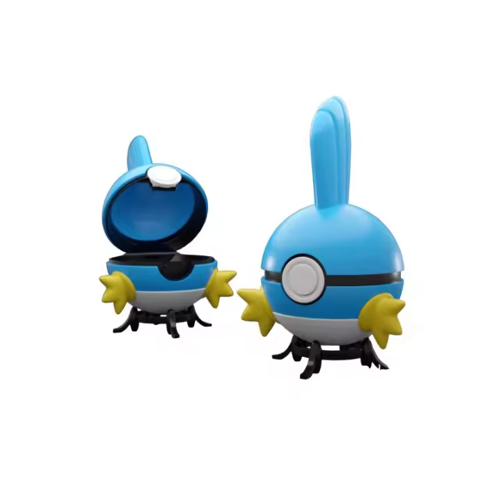 PokeBall de Mudkip impresa en 3d PokeBall de Mudkip Impresa en 3D Pokemon   Impreso en 3d - 1