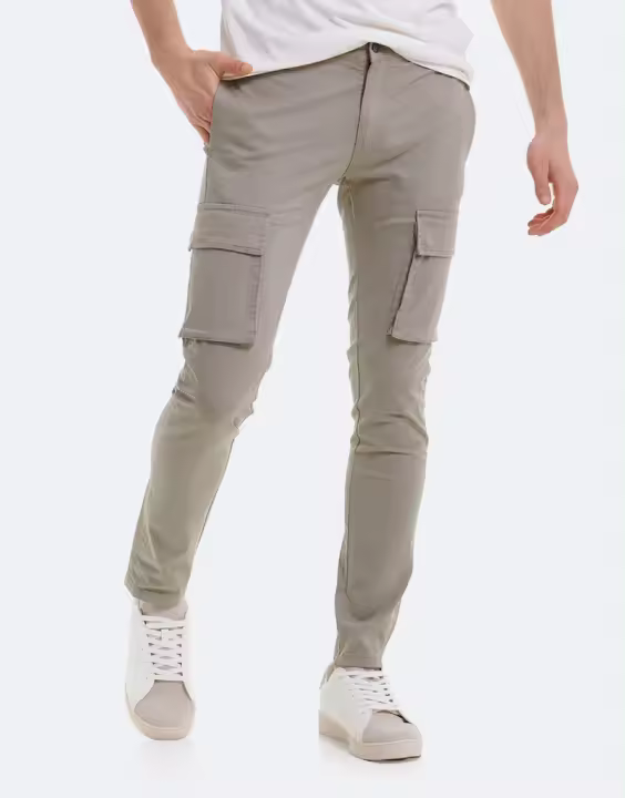 PANTALON CARGO BOLSILLO FRONTAL - 1