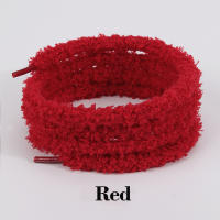 Pareja De Cordones De Peluche Redondos Para Zapatillas Deportivas Cordones Interchangeables De Felpa Suave Para Calzado - details 7