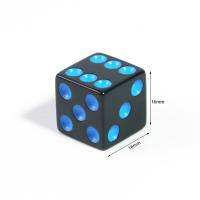 Dado Cubico De 16mm D6 Con Patas Y Puntos Estándar Para Juegos De Mesa Casinós Y RPG De Mesa Y Enseñanza De Matemáticas - details 3