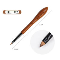 Pincel De Arte Para Uñas 1pcs Herramientas Para Manicura UV Gel Extensión Acrílica Dibujo Pintura Gradient Halo Dye - details 8