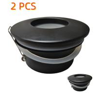 2/5 Pcs IP65 Impermeable Fijación Recessed GU10/MR16 Luz De Punto LED Enclume Redondo Cuadrado Enclume De Bombilla De Spot GU10 Material De Aluminio Blanco - details 2