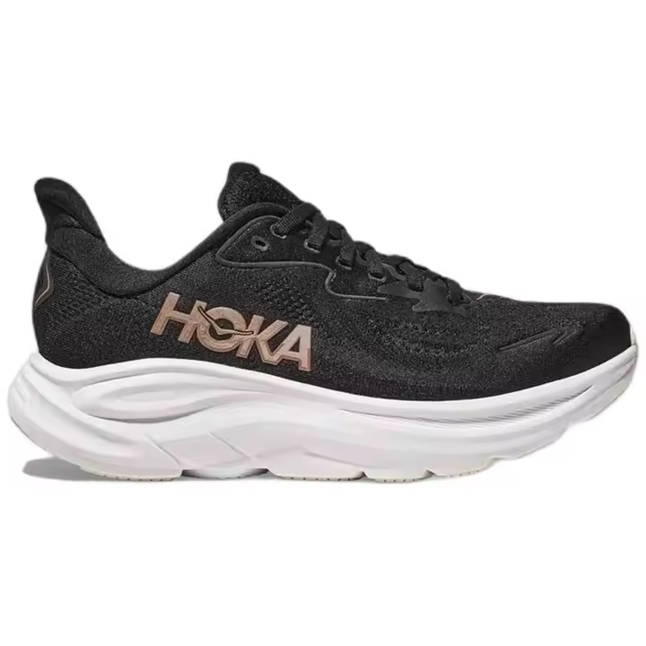 Zapatillas Hoka Clifton 10 para mujer en color negro - 1