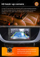 Navifly Jugador Multimedia Para Coche De 7 Pulgadas Táctil HD Universal 2 DIN Carplay FM BT Soporte Para Toyota Honda VW Corolla Camry Rav4 - details 16