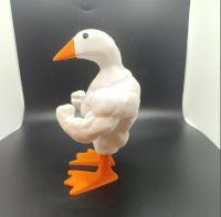 Estatuilla De Pato Musculoso Magnética Para Llave Creativa Y Minimalista De Resina Decoración Para Sala De Estar Y Dormitorio - details 3