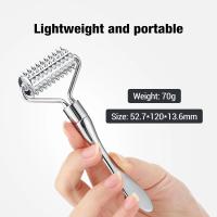Rodillo De Masaje Facial Y Corporal Con Agujas Microneedles Aplicador De Crema Facial Herramienta Para Adelgazamiento Facial Y Cuidado De La Piel - details 7