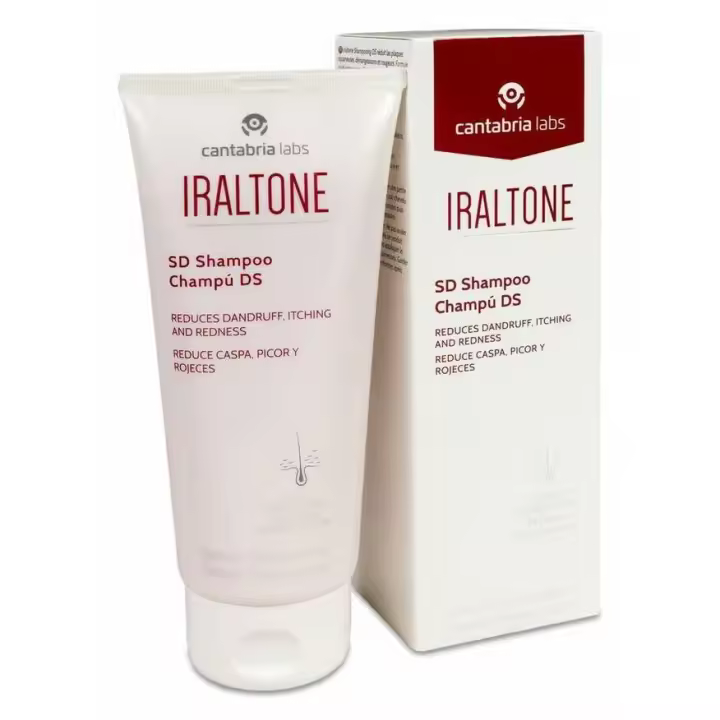 Cantabria Labs IRALTONE Champú Anticaspa para Picor en el Cuero Cabelludo 200 ML - Reduce Caspa, Picor y Rojeces - 1