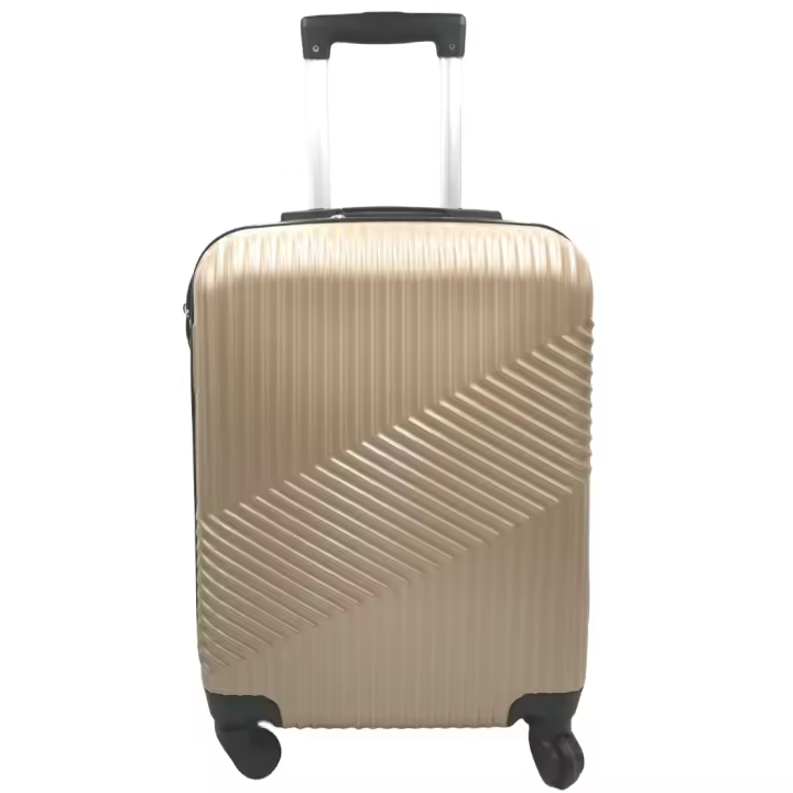 50x35x20cm Maletas de Viaje Rígidas ABS, 22" Maletas de Viaje, Ampliable Trolley Cabina Ligero Duradero con 4 Ruedas Dobles Giratorias y Cierre - 1