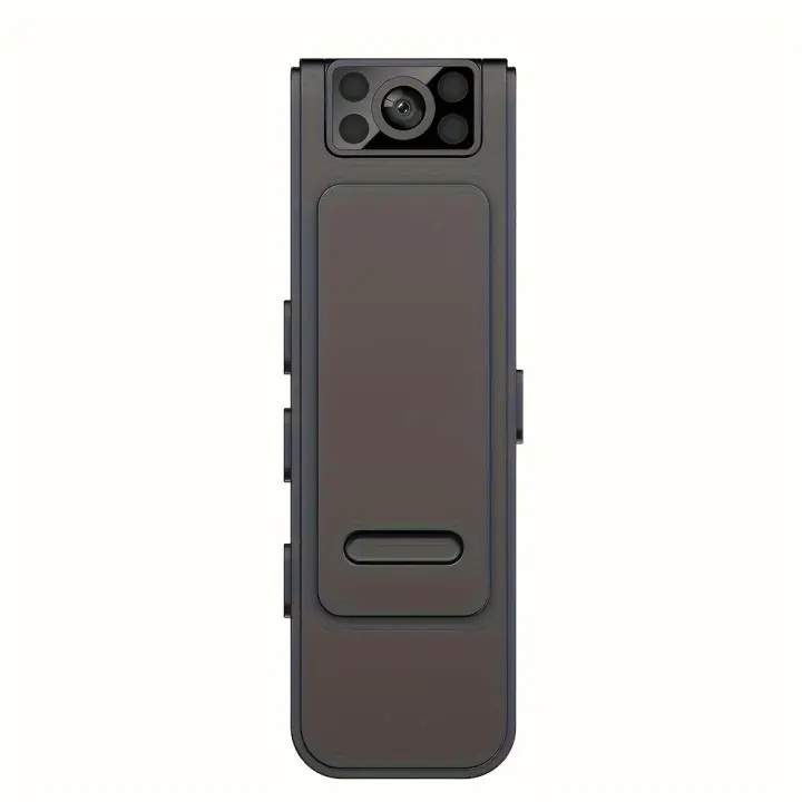 Cámara Corporal Ultra-Compacta con Visión Nocturna - Doble Alimentación (Batería/USB), Recargable, Grabadora de Seguridad HD 1080P - 1