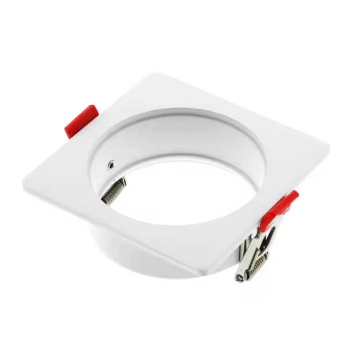 IluminaShop - Aro de Empotrar Blanco Para 1 Modulo 10W Serie Cobfix - 1