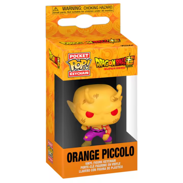 Llavero Pocket POP Dragon Ball Super Super Hero Orange PiccoloFigura  Coleccionable - Idea de Regalo- Mercancia Oficial - Juguetes para Niños y Adultos - Movies Fans - Muñeco para Coleccionistas y Exposición - 1