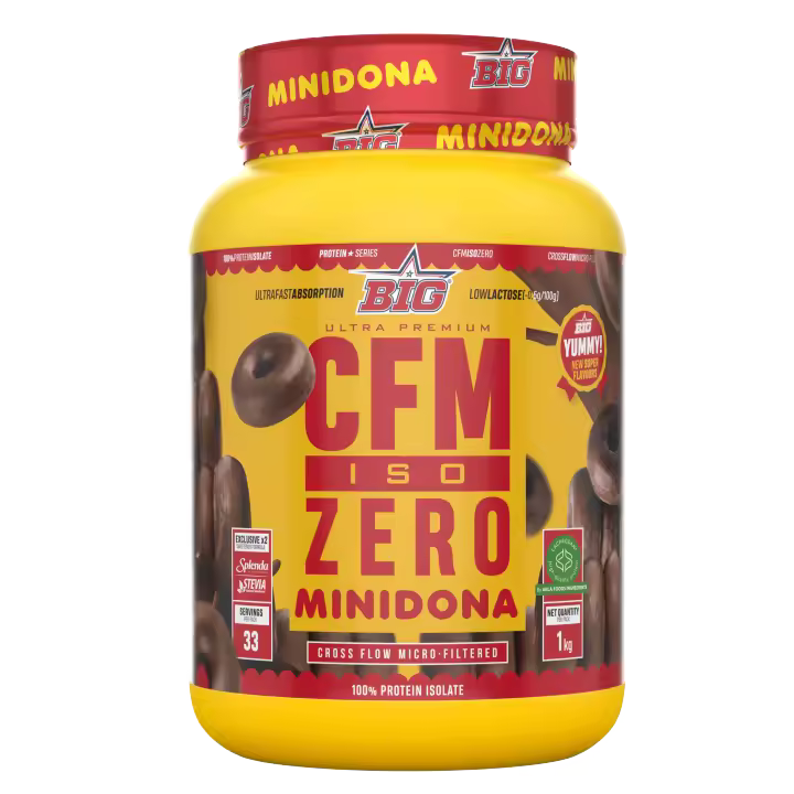 CFM ISO ZERO (1KG) Minidona- Big | Baja en lactosa - Baja en grasas - Calidad garantizada  Deliciosa - 1