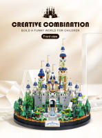 Bloques De Construcción De Torre De Cuento Micro-Partículas Modelo De Hada Kit De Construcción Para Niños Regalo - details 1