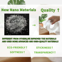 Cinta Adhesiva Doble Cara Nano Impermeable Y Resistente Al Calor Para Decoración De Baño Y Hogar Translúcida Reutilizable En Tamaños De 1M/2M/3M/5M - details 0