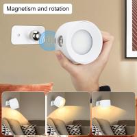 Lámpara De Pared LED Moderna RGB Con Batería USB 2000mA Control Táctil 3 Modos De Brillo Y Rotación Libre De 360 Grados Para Cocina Dormitorio Foyer Estudio Baño - details 3