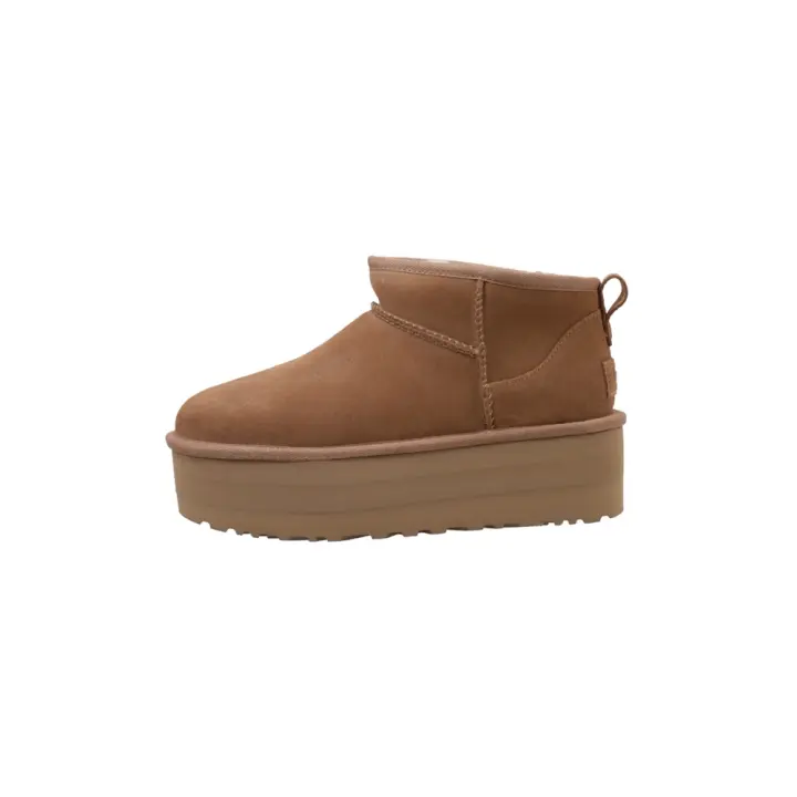 UGG Classic Ultra Mini Platform Botín Plataforma Mujer Cuero - 1