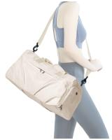 Bolsa de gimnasio con compartimento para zapatos, bolsa de lona deportiva, bolsa de viaje impermeable, cinturón de yoga, maletín con ruedas - details 2