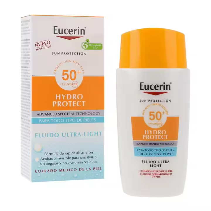 EUCERIN HIDROPROTECT FLUIDO ULTRA-LIGHT SPF 50+ 50 ML - 1