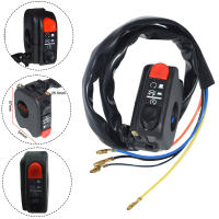 Botón De Inicio Paro Encendido 7/8" Para Manillar De Motocicleta ATV Scooters Montaje En Barra 12V ABS Material Botón Lateral - details 1