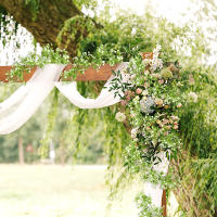 Guirnalda De Rattan De 175cm Con Flores De Bebé Artificial Gypsophila Planta Falsa De Plástico Para Arco De Boda Decoración De Jardín De Interiores - details 1