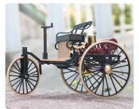 Modelo De Coche Clásico Vintage 1886 No.1 En Aleación Escala 1:12 Juguete De Triciclo Para Niños Regalo Colección F499 - details 9