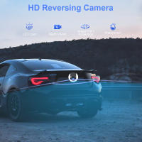 Cámara De Retrovisión Para Coche Cámara De Apertura Trasera Impermeable Con Visión Nocturna Instalación Fácil Para Camión Pickup SUV - details 7