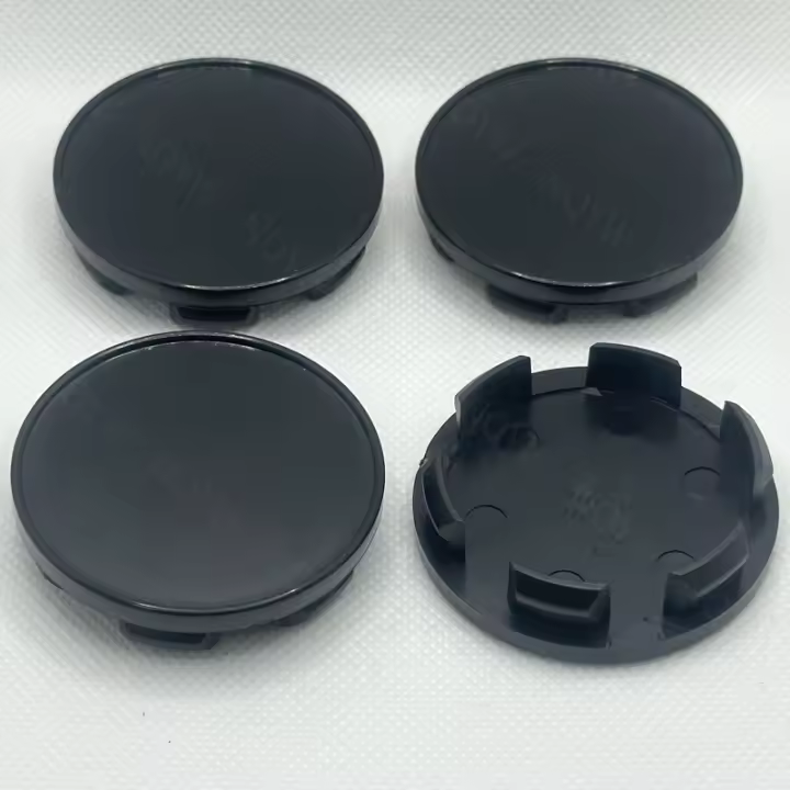 4Pcs/lot Cubiertas De Eje De Rueda Para Coche 53mm ABS Sin Logo Decoraciones Exteriores Para Rines Accesorios De Auto Antipolvo - 1