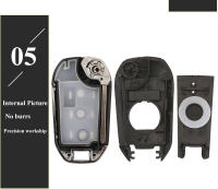 Carcasa De Llave Remota Jingyuqin Para Peugeot 208 2008 301 308 508 5008 RCZ Expert/Citroen C-Elysee C4-Cactus C3 Material ABS + Metal - details 8