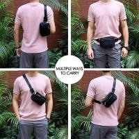 Bolsa De Cintura Para Mujer Moda Con Correa Ajustable Y Estuche Para Pecho De Nylon Unisex Para Viajes Y Ocio Al Aire Libre - details 5