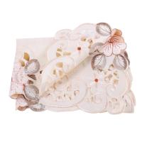 Nueva Clásica Correa De Mesa De Encaje Lujo Estilo Europeo Rectangular Para Comedor Cubierta De Armario De TV Decoración De Boda - details 7