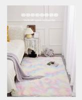 VIKAMA Alfombra De Seda Y Lana Verde Lujo Para Dormitorio Y Sala De Estar Alfombra Nórdica Para Mesa De Café Y Lado De Cama Para Habitación De Niña - details 15