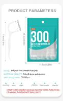 300 Bolsas De Hilo Dental Desechable De Polímero Fino Portátil Stick Familiar Higiene Dental Cuidado Oral Para Adultos - details 8