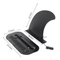 Accesorios Para Tabla De Paddle SUP Fin Estabilizador Para Navegación En Ondas Inflable Surfboard Fin De Slide-in Central Y Lateral Unisex - details 3
