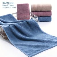 Toalla De Mano De Bambú Y Algodón Suave Y Absorbente Natural Y Sostenible Hipóalergénica De Lujo Para Baño Técnica Tejida Originales En China - details 4