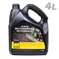 Aceite para cadenas de motosierra Eni - Agip 4L. Lubricante de engrase para cadenas | Garrafa 4 litros - details 0