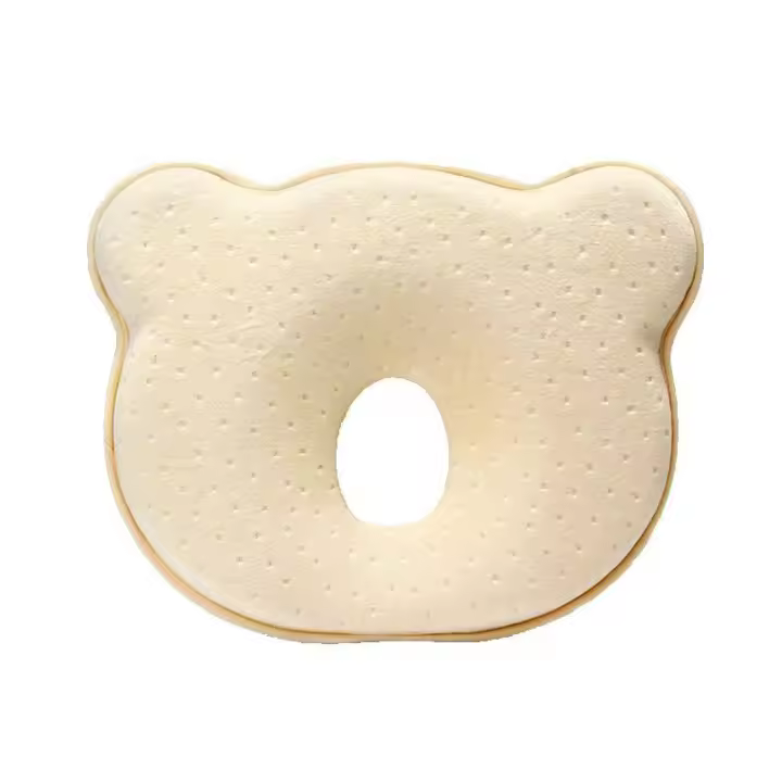 Cabezas Planas y deformaciones de la Cabeza, almohada with form de núcleo de almohada de espuma de viscoelástica, Extra Large, transpired y Resistant, adecuada para 0-12 meses - 1