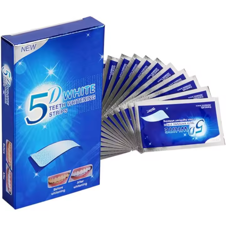 Tiras blanqueadoras dentales - 14 tiras. Blanqueador dental eficaz. Sensibilidad reducida. Tira blanqueadora dental profesional y segura. - 1