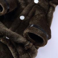 Bata De Baño Para Perros Con Gorro Ropa De Dormir Suave Para Mascotas Calienta Y Seca El Pelaje Ideal Para Perros Y Gatos Pequeños - details 3